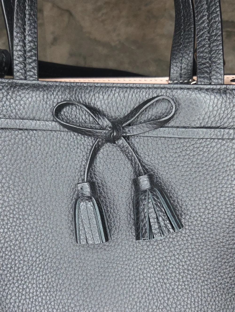 Kate Spade Hayes Street Isobel Small Leather Satchel In Black